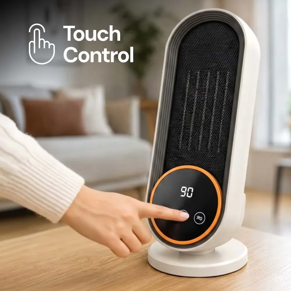 Heatomi portable ceramic PTC heater with remote control